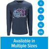 imageCamco Life is Better at The Campsite Crew Neck Long Sleeve TShirt  Features a Soft TriBlend Fabric RV Constellation Design on Frosted Navy and is Machine Washable  XLarge 53445