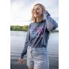 imageCamco Life is Better at The Campsite Crew Neck Long Sleeve TShirt  Features a Soft TriBlend Fabric RV Constellation Design on Frosted Navy and is Machine Washable  XLarge 53445
