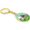 imageCamco Life is Better at The Campsite Navy Blue RV Heart KeychainGold Ring for Car Fobs and Keys 53288Gold