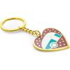 imageCamco Life is Better at The Campsite Navy Blue RV Heart KeychainGold Ring for Car Fobs and Keys 53288Red Rv Heart