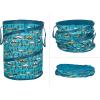 imageCamco Life is Better at The Campsite Sketch RV and Trees PopUp Utility Container  18inch x 24inch 42990 TealTeal