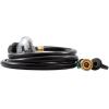 imageCamco Low Pressure Gas Regulator  Rated at 70000 BTUs Per Hour  Includes 8Foot Hose  Great for Camping RVing Grilling and More 577046 Hose
