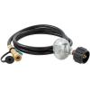 imageCamco Low Pressure Gas Regulator  Rated at 70000 BTUs Per Hour  Includes 8Foot Hose  Great for Camping RVing Grilling and More 577046 Hose