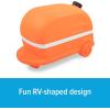 imageCamco Orange Retro Camper RV Sewer WeightSafely Secures Your 4in1 Adapter in Place at Dump StationsFeatures a Fillable Tank and Reflective Tape 43100Orange