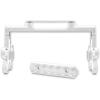imageCamco PopATowel Mountable or Portable Paper Towel Holder Dispenser Keep Paper Towels Clean Conserve Space in Your RV Kitchen White 57111White