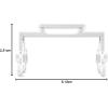 imageCamco PopATowel Mountable or Portable Paper Towel Holder Dispenser Keep Paper Towels Clean Conserve Space in Your RV Kitchen White 57111White