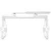 imageCamco PopATowel Mountable or Portable Paper Towel Holder Dispenser Keep Paper Towels Clean Conserve Space in Your RV Kitchen White 57111White