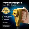 imageCamco Power Grip 50Ft 30 Amp RV Extension Cord w90 Locking End  Rated for 125V  3750W  Features Threaded Locking Ring for Weatherproof Connection ampamp 10Gauge Copper Wire 5552550Foot