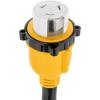 imageCamco Power Grip 50Ft 50 Amp RV Extension Cord  Rated for 125250 V12500 W  Features Copper 63  81Gauge Wires for Superior Conductivity ampamp Coated wHeatResilient PVC 5519925Foot
