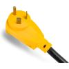 imageCamco Power Grip CamperRV 50Amp Voltage Protector  Features Integrated Surge Protection of Up to 4200 Joules ampamp Diagnostic LEDs Indicate Wiring Faults 5530630 Amp Voltage Protector