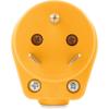 imageCamco Power Grip CamperRV Mini Replacement Plug  Attach 30 Amp Plug to Existing RV Extension Cord  Features 30 Amp RV Plug NEMA TT30P ampamp Ergonomic Designed Handle  Rated for 125 V3750 W 55283