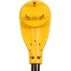imageCamco PowerGrip 50Amp CamperRV Circuit Analyzer Dogbone  Features Integrated Surge Protection Up to 4200 Joules ampamp Diagnostic LEDs for Fault Indication 5531930M30F