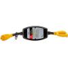 imageCamco PowerGrip 50Amp CamperRV Circuit Analyzer Dogbone  Features Integrated Surge Protection Up to 4200 Joules ampamp Diagnostic LEDs for Fault Indication 5531950M50F