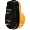imageCamco PowerGrip RV TwoPlug 15Amp to Single 30Amp Adapter 125 V1875 W 55225 Yellow