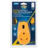 imageCamco PowerGrip RV TwoPlug 15Amp to Single 30Amp Adapter 125 V1875 W 55225 Yellow