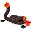 imageCamco RV Sanitation Kit  Sewer Hose Kit and Support Provide Drainage from RV to Dump Site and Includes TST DropINs and Dump Gloves 44732
