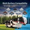 imageCamco RV Trim NonLeveling Sealant  Clear RV Roof Sealant  Superior ProTec Formula for AllWeather Protection  Fast Curing NonSag MultiSurface Formula  Made in The USA 41465