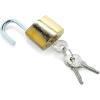 imageCamco RV Wheel Stop with Padlock Stabilizes Your Trailer by Securing Tandem Tires to Prevent Movement While Parked 26quot to 30quot Tires Large 44642