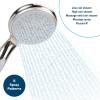 imageCamco RVMarine Shower Head  Features Convenient OnOff Switch for Water Efficient Showers  5 Spray Patterns  Brushed Nickel 43746