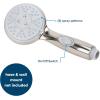imageCamco RVMarine Shower Head  Features Convenient OnOff Switch for Water Efficient Showers  5 Spray Patterns  Brushed Nickel 43746