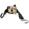 imageCamco Retractable Transom Tie Down Straps  Break Strength of 3330lbs and Safe Working Load of 1100lb  2Pack Durable Polyester Webbing 50031