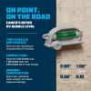 imageCamco Retro RV Level 2 Pack  Provides FronttoBack or SidetoSide Leveling  ScrewMounted or Foam Tape Mounted  Includes 2 Levels 25520