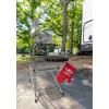 imageCamco Reversible Outdoor Runner Mat 3Foot x 6Foot  Helps Keep Dirt from Being Tracked Into Your RV or Campsite  Features a GrayDark Gray Color 42844