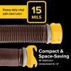 imageCamco Revolution 10Foot CamperRV Sewer Hose Kit  Features PreAttached 360Degree Rotating Fittings  Includes Wire Guards 3963910 Extension Hose