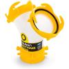 imageCamco Revolution RV Sewer Hose Bayonet Elbow  Features a BuiltIn Gasket for an OdorTight Connection a 360Degree Swivel for Easy Install and Includes a 4in1 Adapter 39471Wye Fitting