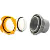imageCamco Revolution RV Sewer Hose Bayonet Elbow  Features a BuiltIn Gasket for an OdorTight Connection a 360Degree Swivel for Easy Install and Includes a 4in1 Adapter 394714in1 Sewer Elbow