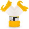 imageCamco Revolution RV Sewer Hose Bayonet Elbow  Features a BuiltIn Gasket for an OdorTight Connection a 360Degree Swivel for Easy Install and Includes a 4in1 Adapter 39471Wye Fitting