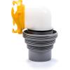 imageCamco Revolution Sewer Hose Kit with 360 Degree Swivel Fittings and 4in1 Elbow Adapter Universal Fit 20 Feet 39634
