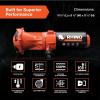 imageCamco Rhino CamperRV Sewer Macerator Pump System  VortexCore Technology Grinds Sewer Waste into 18 Pieces  Versatile for Any Location  4in1 Adapter SelfPriming Pump ampamp 15 Water Hose 39040