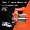 imageCamco Rhino RV Sewer Hose Extender PRO  5 Sewer Hose Extension  TorqueGrip Handle with Builtin LED Flashlight  The Easiest Way to Connect Your RV Sewer Hose 39570