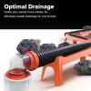 imageCamco Rhino RV Sewer Hose Support Kit  Extends Over Uneven Terrain for Easy Drainage  Supports Up to 15Feet of RV Sewer Hose  Features Nesting Design for Storage  5 Support Sections 43072
