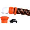 imageCamco RhinoEXTREME 5Foot CamperRV Sewer Hose  Features TPE Technology for Abrasion Resistance and Crush Protection  Includes PreAttached Rhino Swivel Fittings 3986515 Sewer Hose Kit