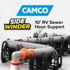 imageCamco Sidewinder 15Ft RV Sewer Hose Support  Flexible Telescoping Design for Avoiding Obstacles ampamp Deep Cradles Secure RV Sewer Hose  OutofTheBox Ready ampamp Folds for RV Storage 4304310Foot