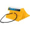 imageCamco Standard Wheel Chock for Trailers ampamp RVs  Heavy Duty Trailer Wheel Chock Constructed of Durable Plastic wUV inhibitors  for Use wTires Up to 26inches  ReHitch in Confidence  44412Large w Rope