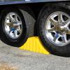 imageCamco Standard Wheel Chock for Trailers ampamp RVs  Heavy Duty Trailer Wheel Chock Constructed of Durable Plastic wUV inhibitors  for Use wTires Up to 26inches  ReHitch in Confidence  44412Tandem