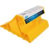imageCamco Standard Wheel Chock for Trailers ampamp RVs  Heavy Duty Trailer Wheel Chock Constructed of Durable Plastic wUV inhibitors  for Use wTires Up to 26inches  ReHitch in Confidence  44412Large