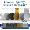 imageCamco Tastepure CamperRV Water Filter  Inline Water Filter Reduces Bad Taste Odor Chlorine ampamp Sediment  Ideal for RVs Campers Travel Trailers Boats  Made in the USA  400412 Count Pack of 1