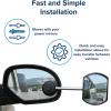 imageCamco TowNSee Mirror  Features Quick and Simple Installation ampamp Attaches to Existing Side Mirror  Perfect to Add to RV Accessories Truck Accessories Car Accessories ampamp More  Convex Style 25668Passenger Side