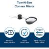 imageCamco TowNSee Mirror  Features Quick and Simple Installation ampamp Attaches to Existing Side Mirror  Perfect to Add to RV Accessories Truck Accessories Car Accessories ampamp More  Convex Style 25668Passenger Side