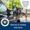 imageCamco TowNSee Mirror  Features Quick and Simple Installation ampamp Attaches to Existing Side Mirror  Perfect to Add to RV Accessories Truck Accessories Car Accessories ampamp More  Convex Style 25668Passenger Side