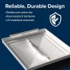 imageCamco Universal RV Roof Vent Replacement Kit  Fits Standard 14quot x 14quot Vent Openings  Works with Jensen Ventline and Elixir Models  Includes 3 Hardware Options 40195