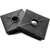 imageCamco 4Inch RV Bumper Caps  Easy Removal  Durable Construction  Black 2pack 40303No Size