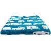 imageCamco 53441 Life is Better at The Campsite Plush Fleece Blanket Queen Size  Keeps You Warm While at Home Camping or on Picnics  Machine Washable  Features a Brand RV Print Autumn GoldBlue