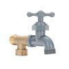 imageCamco 90 Degree Water Faucet  Provides Extra Outside Water Source by Connecting to Your RVs Fresh Water Inlet Lightweight Design 22463