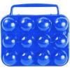 imageCamco Egg Carrier Holder with Builtin Handle  Ideal for RVing Camping Tailgating Picnics Road Trips and More  Safely Carry Up to 12 Eggs  Blue 51015