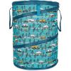 imageCamco Life is Better at The Campsite Sketch RV and Trees PopUp Utility Container  18inch x 24inch 42990 TealTeal